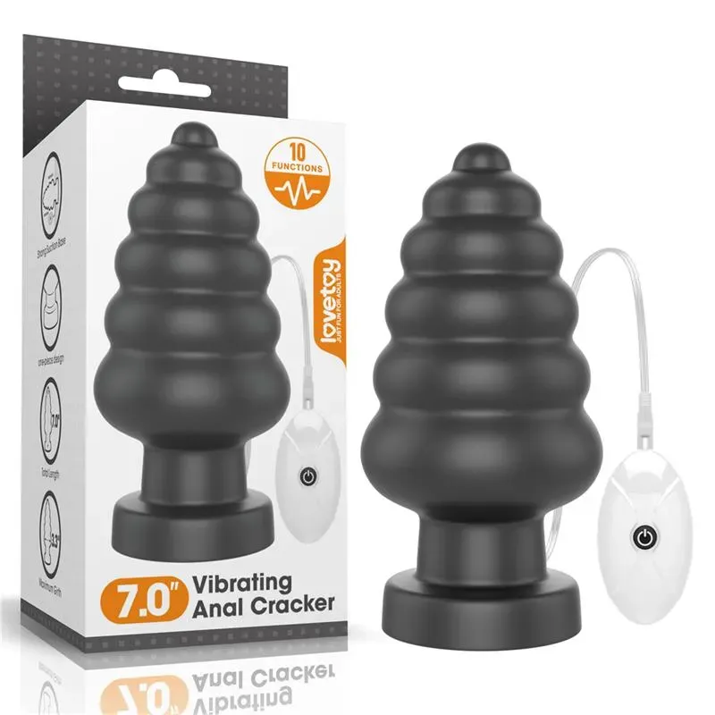 LOVETOY King Sized 7 анальная пробка с вибрацией