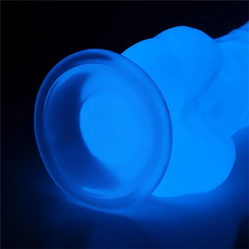 LOVETOY Lumino helendav dildo iminapaga
