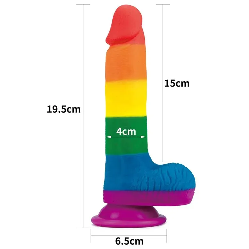 LOVETOY Prider 7.5 силиконовый фаллоимитатор