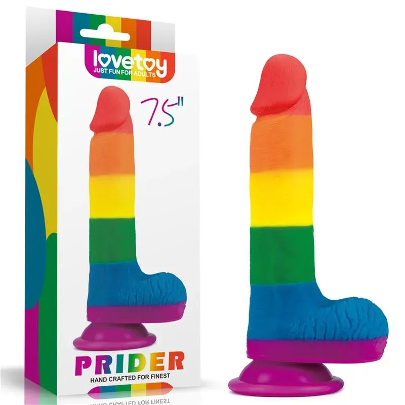LOVETOY Prider 7.5 силиконовый фаллоимитатор