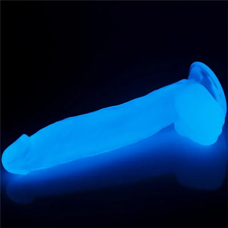LOVETOY Lumino 10 helendav dildo iminapaga
