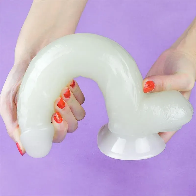 LOVETOY Lumino 10 helendav dildo iminapaga