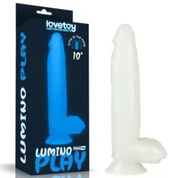 LOVETOY Lumino 10 helendav dildo iminapaga