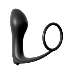 Ass-Gasm Cockring вибропробка с кольцом