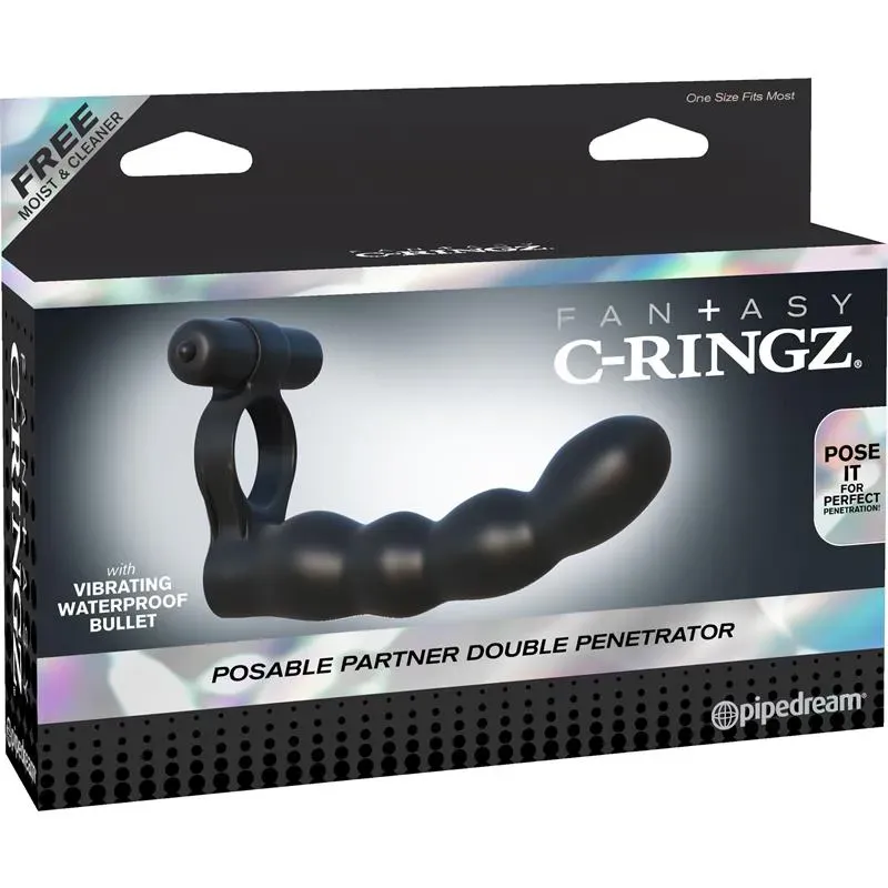 Fantasy C-Ringz Double Penetrator peenisrõngas