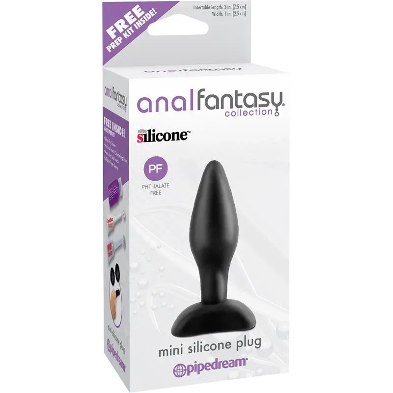 Anal Fantasy Mini Silicone Plug, анальная пробка