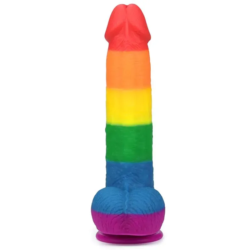 LOVETOY Prider 9 silikoonist dildo iminapaga