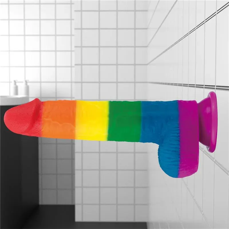 LOVETOY Prider 9 silikoonist dildo iminapaga