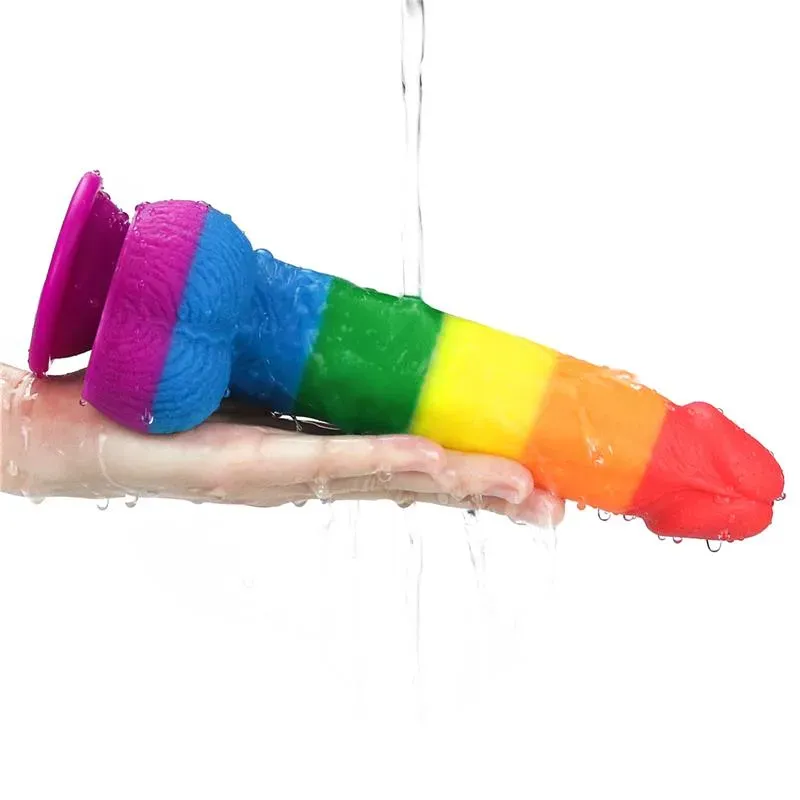 LOVETOY Prider 9 — дилдо из силикона с присоской
