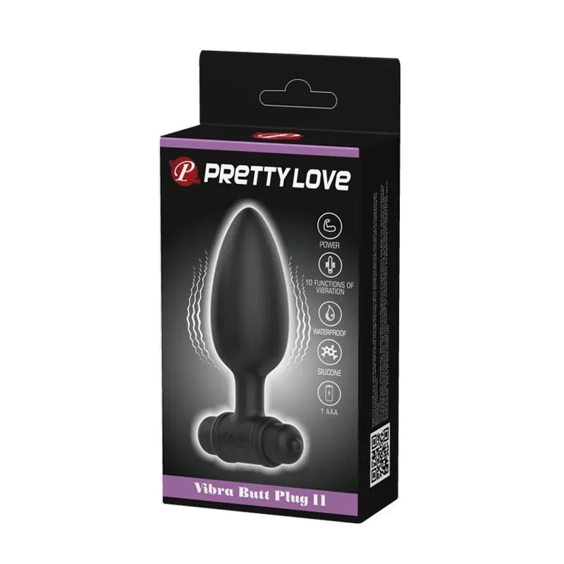 Pretty Love Vibra Butt Plug II анальная пробка
