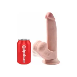 KING COCK Plus Triple Density realistlik dildo