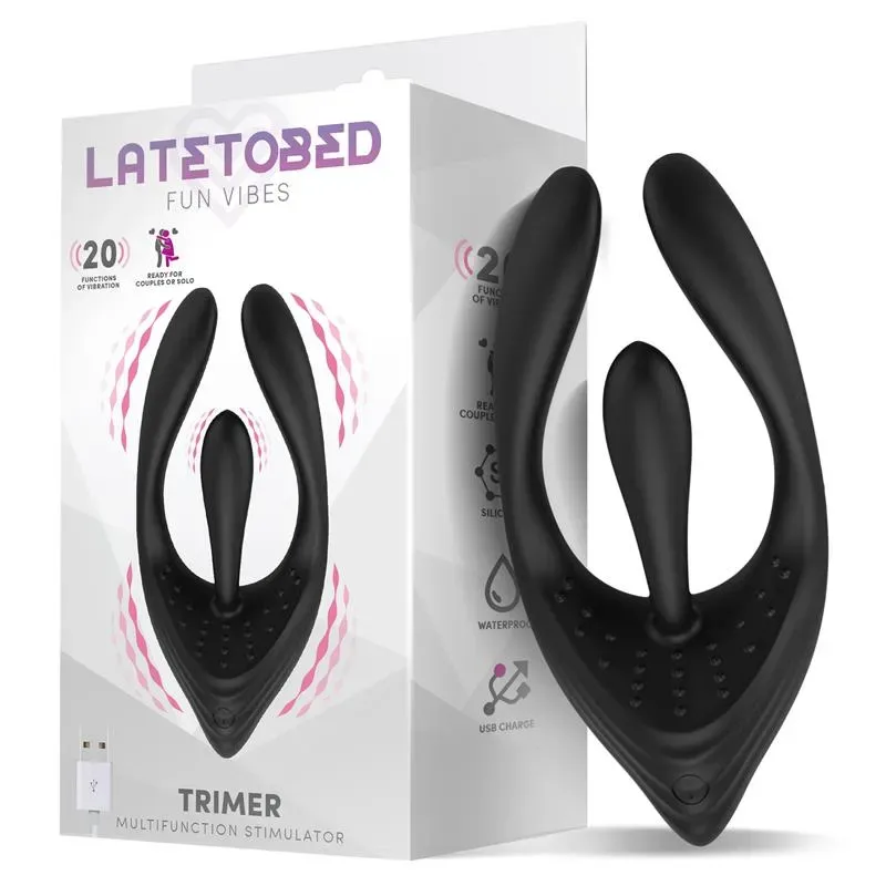 LATETOBED Trimer вибратор с 3 моторами