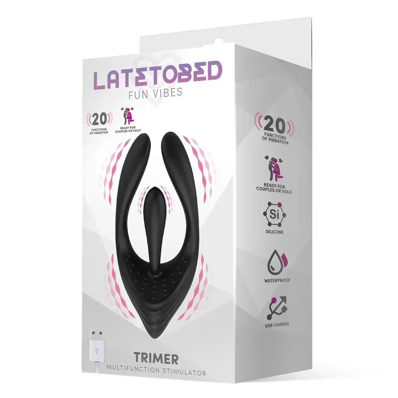 LATETOBED Trimer вибратор с 3 моторами