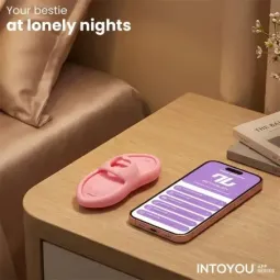 INTOYOU Laia sõrmevibraator äpiga, roosa