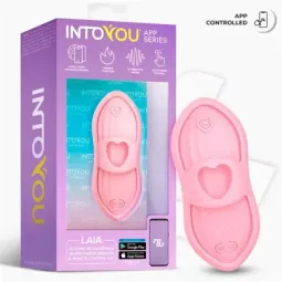 INTOYOU Laia sõrmevibraator äpiga, roosa
