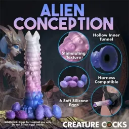 Creature Cocks Tenta-Queen ovipositor-dildo