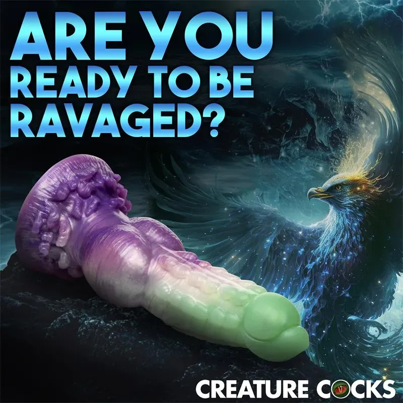 Creature Cocks Aqua Phoenix силиконовый дилдо