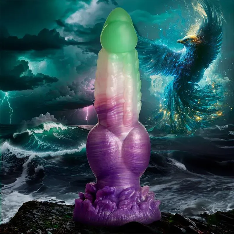 Creature Cocks Aqua Phoenix silikoondildo