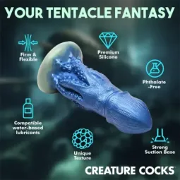 Creature Cocks Cocktopus silikoonist dildo