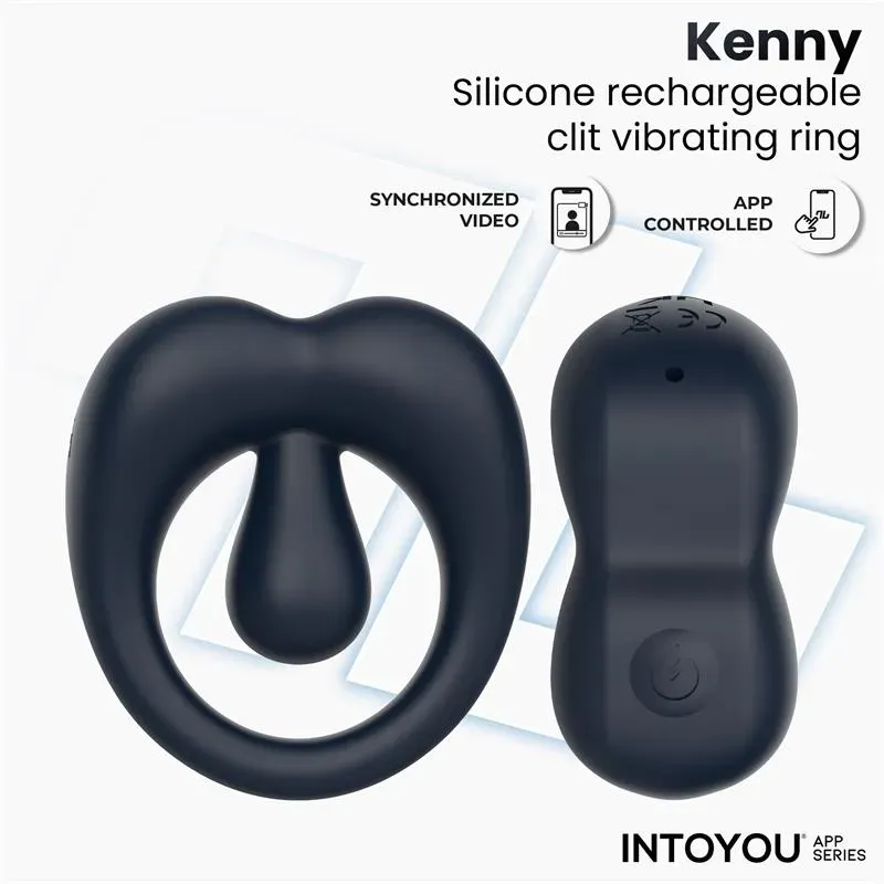 INTOYOU Kenny peenisrõngas äpiga ja vibraatoriga