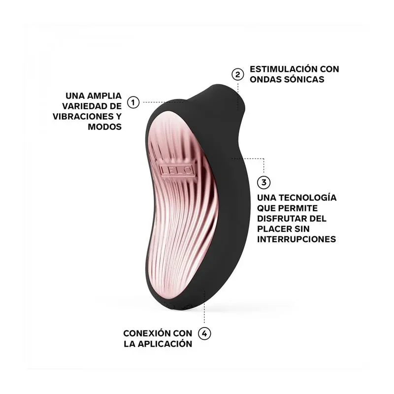 LELO Sona 3 Cruise kliitoristimulaator, must