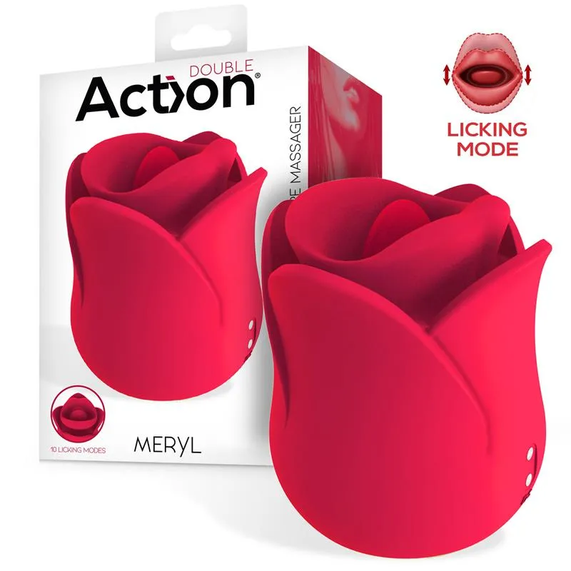 Meryl Licking & Vibrating Mouth Shape Massager BARCODE: 8436615002733