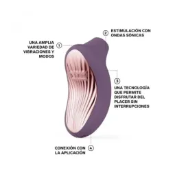 LELO Sona 3 Cruise Plum клиторальный стимулятор