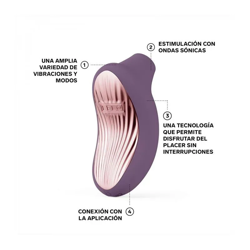 LELO Sona 3 Cruise Plum клиторальный стимулятор