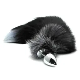 ALIVE Fox Tail Plug L metallist anaaltapp