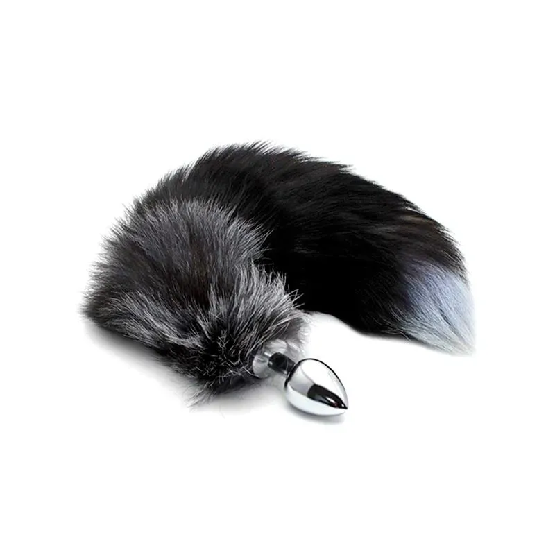 ALIVE Fox Tail Plug M metallist anaaltapp sabaga