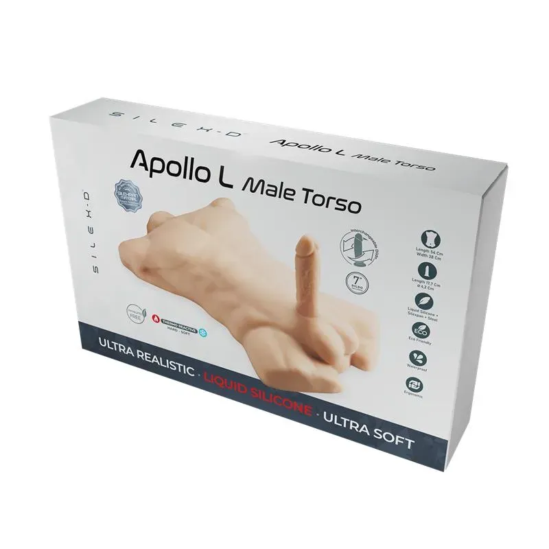 SILEXD Apollo L torso dildoga 54 cm