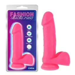 CHISA Dual Density Dildo Pink 7.6 на присоске