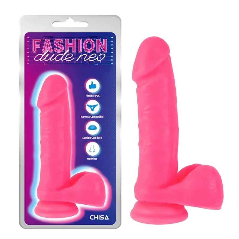 CHISA Dual Density Dildo Pink 7.6 iminapaga