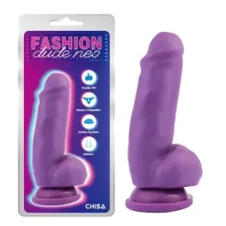 CHISA Dual Density dildo iminapaga, 17,5 cm