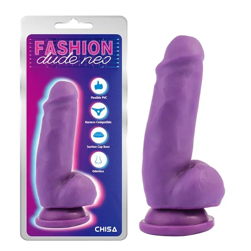 CHISA Dual Density dildo iminapaga, 17,5 cm