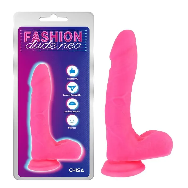 CHISA Dual Density dildo iminapaga, roosa