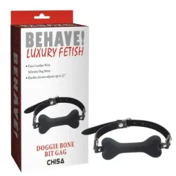 CHISA Gag Ball Doggle Bone Bit suupall