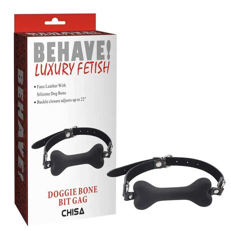 CHISA Gag Ball Doggle Bone Bit кляп