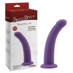 CHISA Bend Over M silikoondildo, lilla