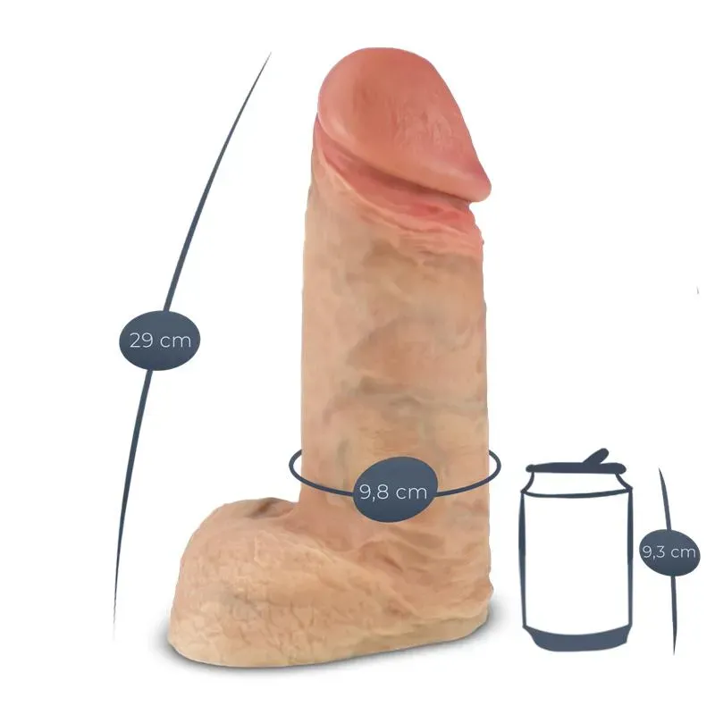 SILEXD Premium Real Skin XL realistlik dildo
