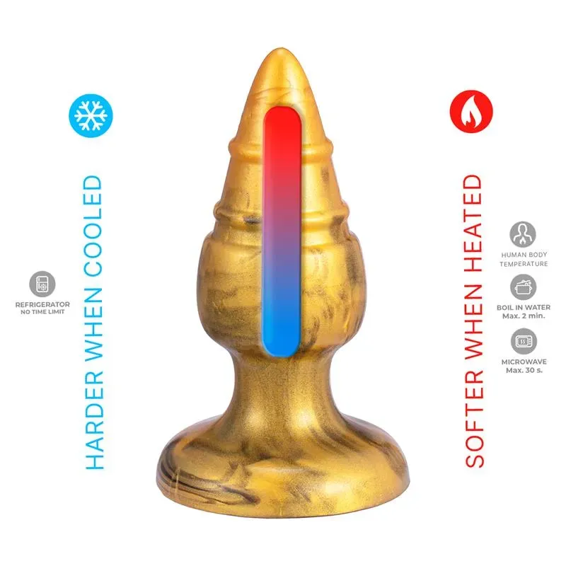SILEXD Fantasy Goldy anaaltapp silikoonist