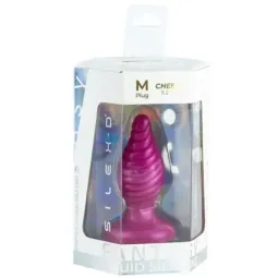 SILEXD Fantasy Plugs Cherry анальная пробка M