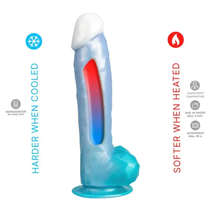 SILEXD Angel 8 termoreaktiivne dildo iminapaga