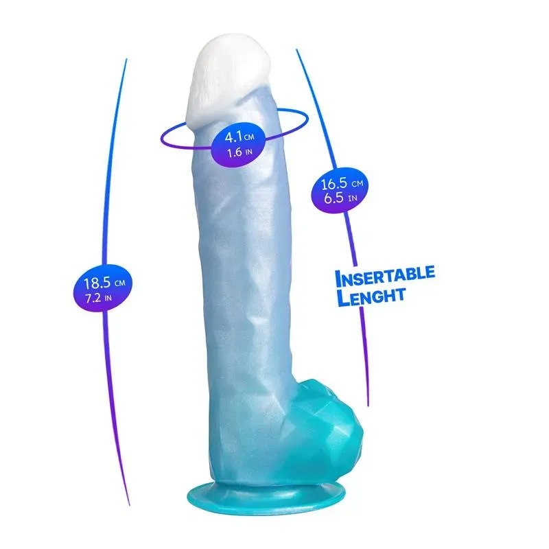 SILEXD Angel 8 termoreaktiivne dildo iminapaga