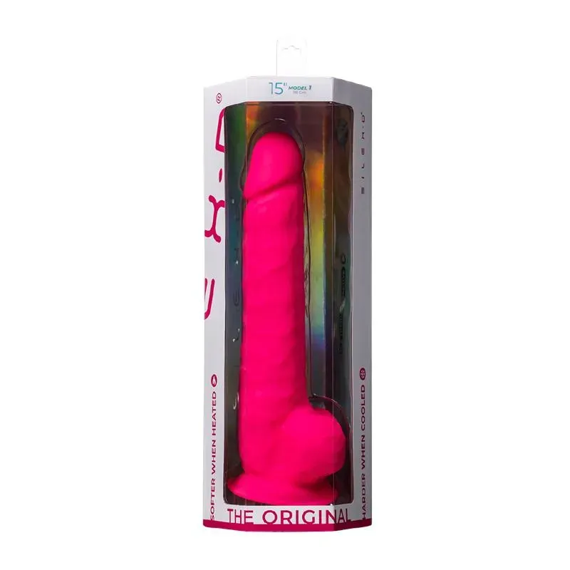 SILEXD Mod 15 topelttihedusega silikoondildo