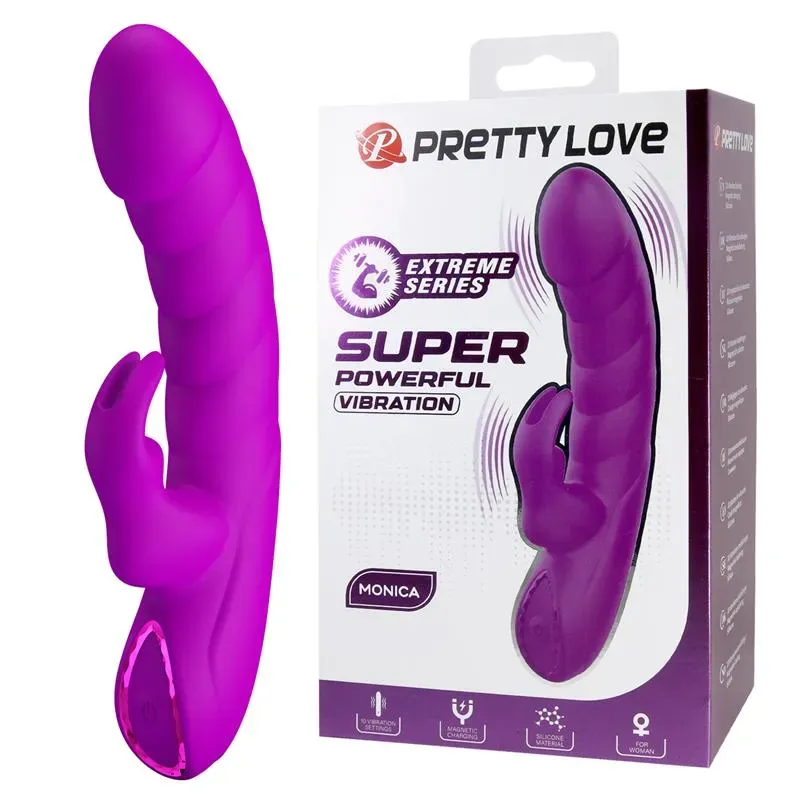 PRETTYLOVE Monica jänkuvibraator, 10 režiimi