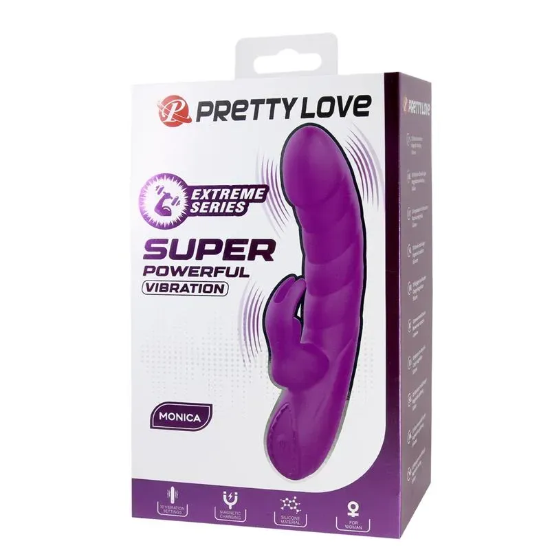 PRETTYLOVE Monica jänkuvibraator, 10 režiimi