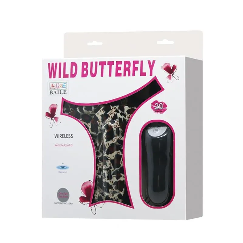 BAILE Wild Butterfly vibreerivad aluspüksid