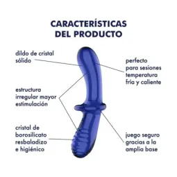 Satisfyer Double Crystal klaasdildo