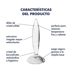 Satisfyer Sparkling Crystal анальная пробка из стекла
